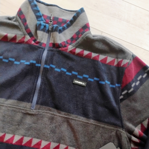 O'Neill NEW Carson Quarter Zip SuperFleece Jacket - Picture 4 of 12